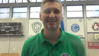 Trener ENEA Grunwaldu Michał Tórz mimo wygranej z Pogonią Szczecin 32:31 miał uwagi do gry zespołu
