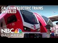 Caltrain Unveils New Electric Trains