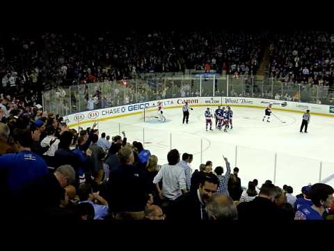 GOAL 5:1 New York Rangers vs Florida Panthers MSG April, 18th 2013