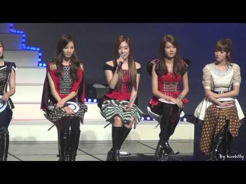 120901 소녀시대(Girls' Generation) Diet LOOK Concert : O/X Talk (NO CUT)