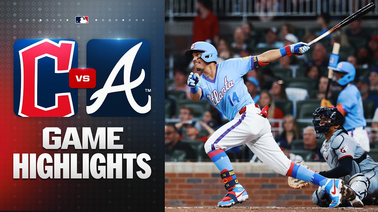 4월11일 클리블랜드 애틀랜타 MLB 하이라이트