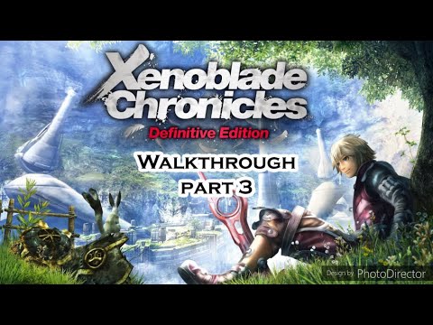 Xenoblade Chronicles. Colony 9 Under Attack! No Commentary