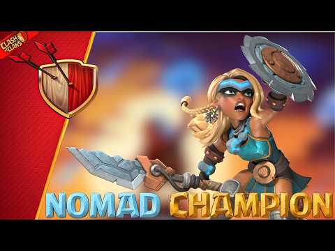 ⚔️🔥 Nomad Champion Legendary Skin Review | November 2025 | Clash of Clans | Clashflict 👑💎