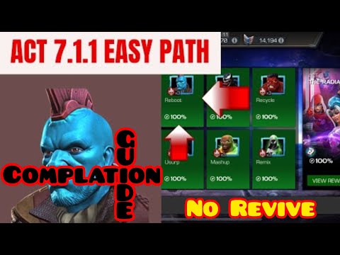 MCOC ACT 7.1.1 EASY PATH #marvel #youtubevideos #gaming #gameplay #games 