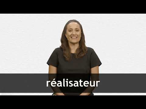 How to pronounce RÉALISATEUR in French