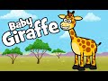 ♪ ♪ Kinderlied Baby Giraffe - Hurra Kinderlieder | Bewegungslied zum Mitmachen