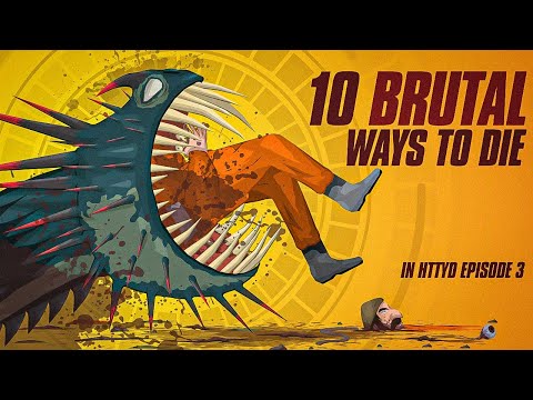 10 BRUTAL Ways to DIE in HTTYD | ⚠️ Graphic Warning  ⚠️- Episode 3