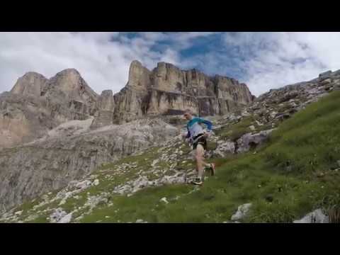 Davide Magnini descida Dolomyths run 2018