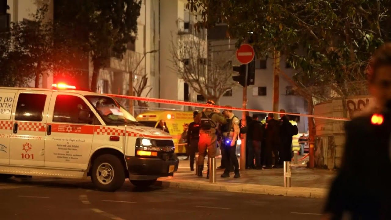 Video | Scene in Tel Aviv where one killed as army reports missiles fired from Iran | AFP