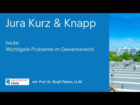 Jura Kurz & Knapp - Gewerberecht