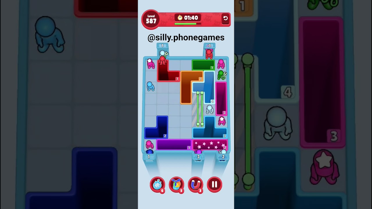 Drop Away Level 587 Walkthrough Solution