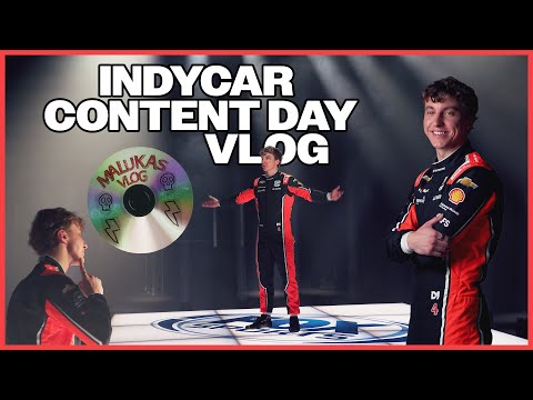 indycar content day vlog