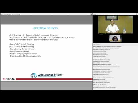 Debt Financing Support to PPPs in India – Policy and Instruments