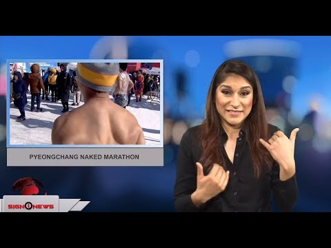Pyeongchang naked marathon (ASL - 2.11.18)