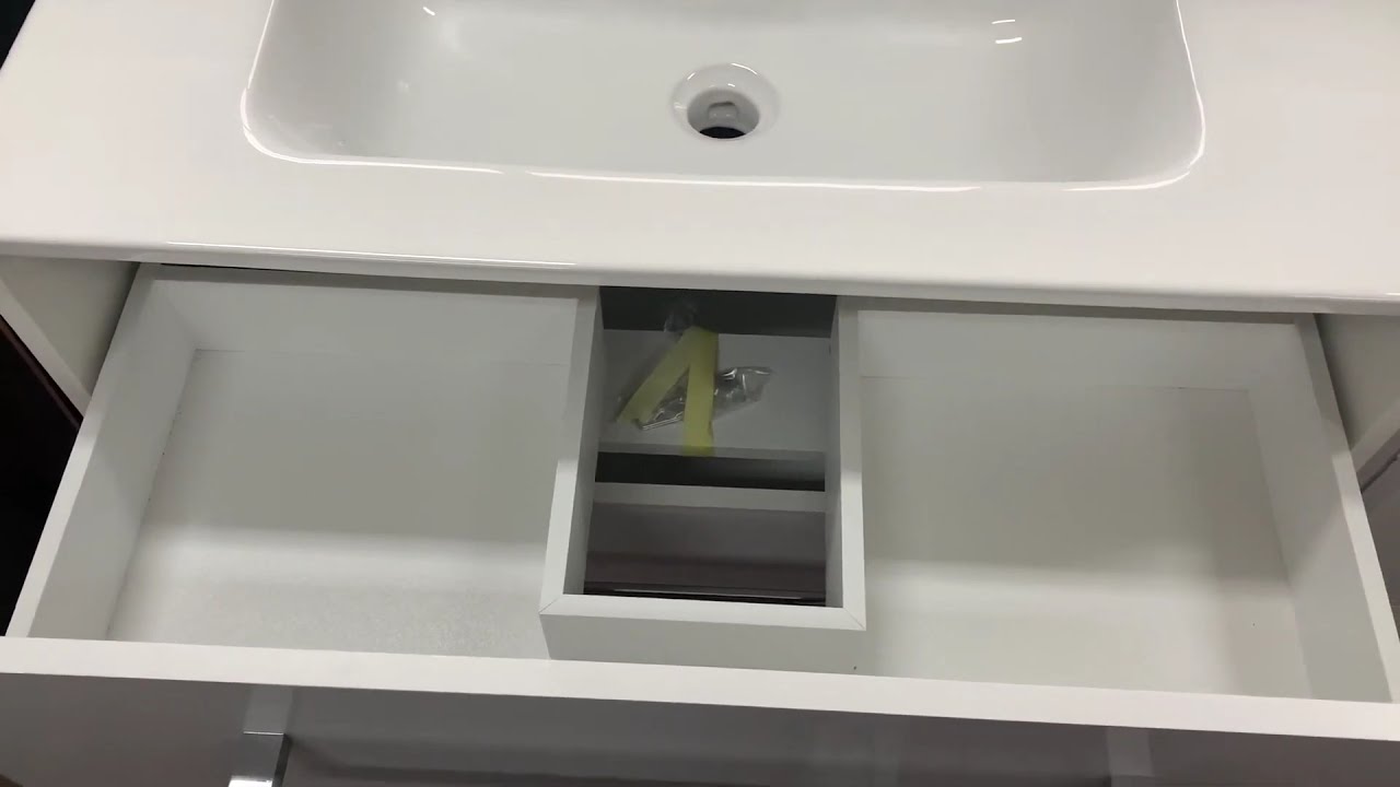 Szafka z umywalka 80 cm stres