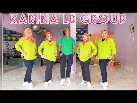 CRY TO THE MOON BACHATA | Llanto a la luna - Andre Veloz | LINE DANCE | DEMO BY KARINA LD GROUP