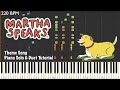 Martha Speaks Theme Song Piano Solo Duet Tutorial