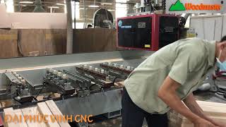 MÁY TẠO MỘNG ÂM CNC 5 Đầu 1 Line Yowcherng Đài Loan giá tốt nhất thị trường VN 2020