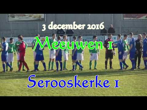 3 december 2016 Meeuwen 1 -  Serooskerke 1