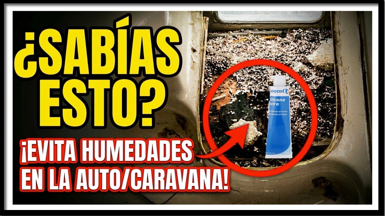 HUMEDAD AUTOCARAVANA o CARAVANA en PLATO DE DUCHA