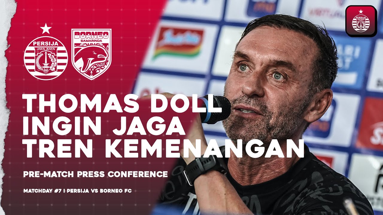 Thomas Doll Inginkan Persija Hattrick Kemenangan | Pre-Match Press Conference