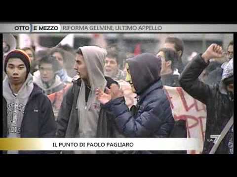 OTTO E MEZZO, IL PUNTO - Riforma Gelmini, ultimo appello