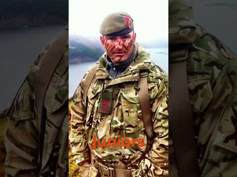 Youngest Sgt in the British Army. Captain Joseph Fleming #kingos #rangers