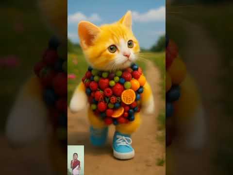 Dudi Dudi Dham Dham🤫Adorable Cat Road Walk Like People#cuteanimal #cute#dubidubidu #cats #catcute