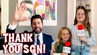 SGN (Some Good News) Global Correspondent Segments Compilation - Lindalee & Juliet - John Krasinski video