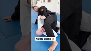 Canto Choke BJJ submission #bjj #jiujitsu