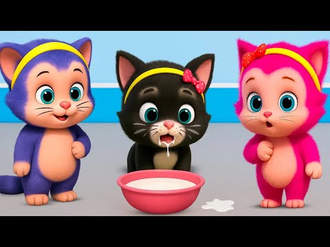 Billi ke Bache | Cat Cartoon | Cat Meowing | Cat | Kittens | Cat Videos | Meow Meow | jugnu kids