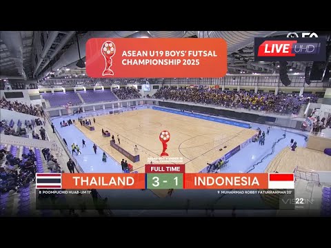 LIVE FUTSAL INDONESIA VS THAILAND U19 [Grand Final]