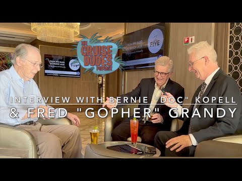 The Love Boat Reunion Cruise interview with Bernie "Doc" Kopell & Fred "Gopher" Grandy