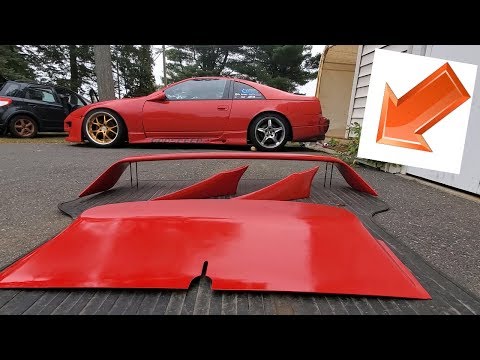 Nissan 300zx Complete Aero/ Body Kit Install