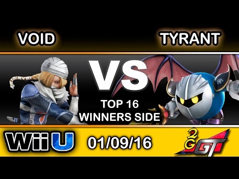 2GGT: ESAM Saga - 2GG | VoiD (Sheik) Vs. NME | Tyrant (Meta Knight) Winners Side - Smash Wii U