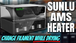 Sunlu’s New AMS Lid DRIES Filament While You Print — First Look!