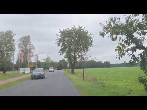 Anfahrt Schneverdingen im Landkreis Heidekreis im Bundesland Niedersachsen in Deutschland