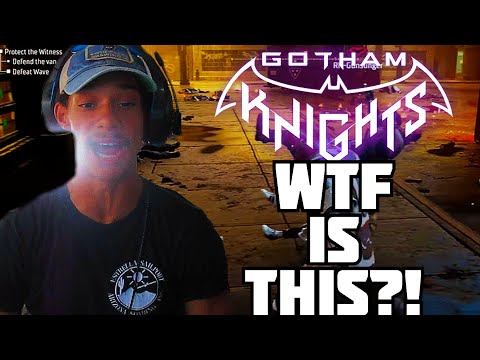 NEW Gotham Knights Red Hood Gameplay Reaction! WTF IS THIS?!