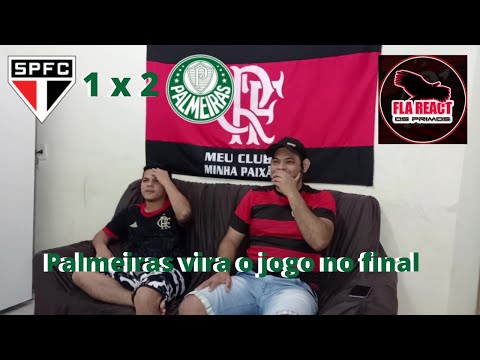REACT SÃO PAULO 1 X 2 PALMEIRAS COM DOIS GOLS NO FINAL VERDÃO VIRA O JOGO E VENCE O DERBY PAULISTA
