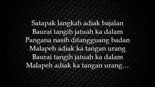 Download lagu Tangih Jatuah Ka Dalam FULL Lirik mp3