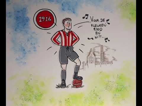 Muurschildering V.V. Rigtersbleek