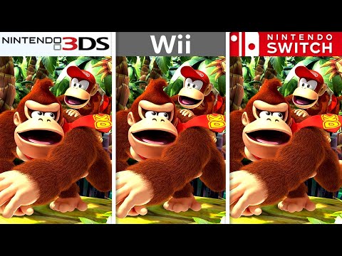 Donkey Kong Country Returns HD | 3DS vs Wii vs Switch | Full Graphics Comparison