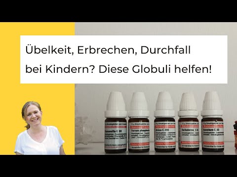 Übelkeit, Erbrechen und Durchfall bei Kindern homöopathisch behandeln