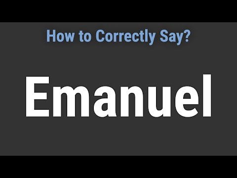 How to Pronounce Name Emanuel (Correctly!)