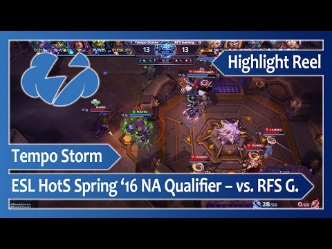 ESL HotS Spring 2016 Championship NA Qualifier #2 – Tempo Storm vs. RFS Gaming – Highlight Reel