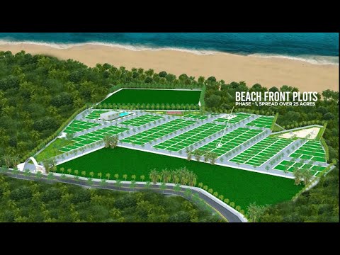 3D Tour Of SVN Bay Parck Beachfront Plots And Villas