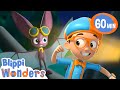 Blippi Explores The Night With Matt The Bat Blippi Wonders Educational Videos For Kids