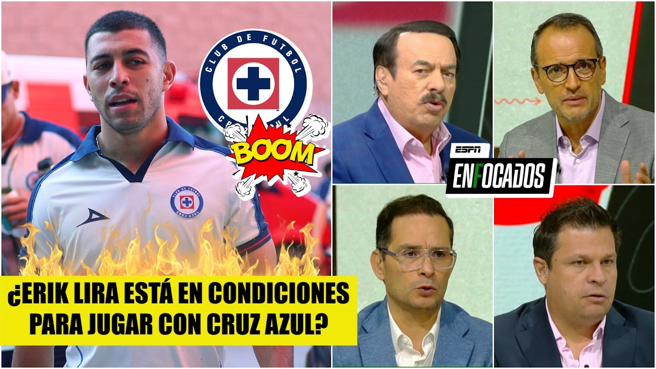 ERIK LIRA reportó con CRUZ AZUL tras caerse fichaje al MÓNACO ¿Huiqui lo pondrá a jugar? | Enfocados