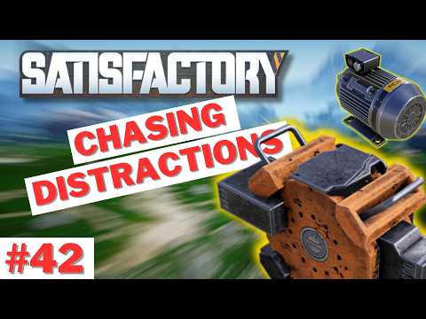 Putting together a quick motor factory. [Satisfactory 42]