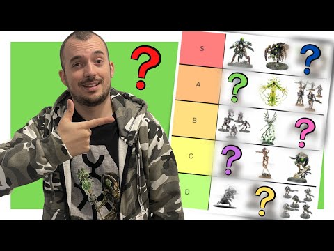 Necron ELITE Tier List - War Zone Nephilim - 9th Edition Necrons - Warhammer 40k 2022